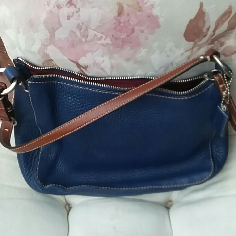 Coach leather handbag